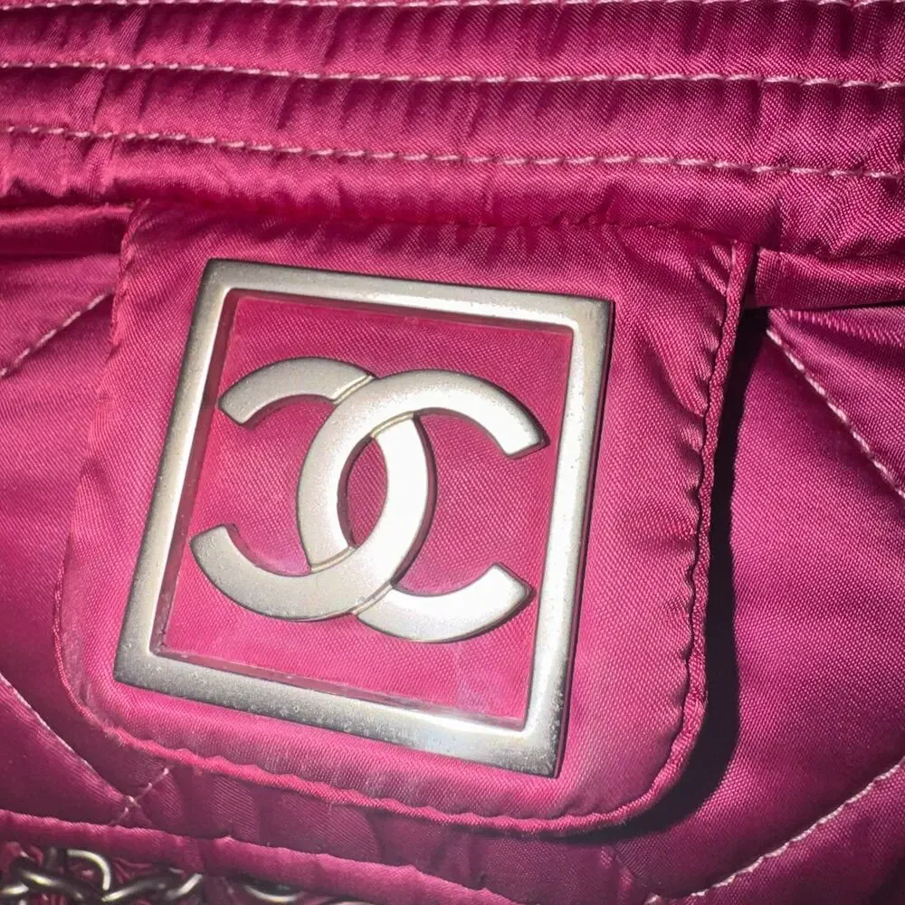 CHANEL Nylon Ski Sport Belt Bag (REWORKED)
